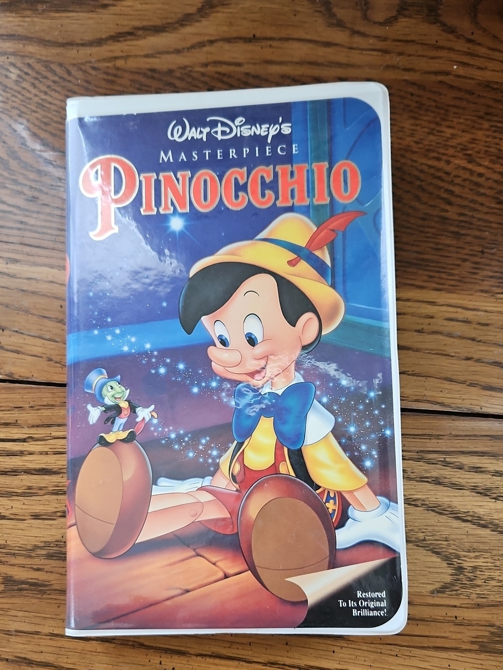 Disney Pinocchio VHS
